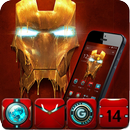 Robot theme iron Man wallpaper theme APK