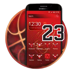 Bulls Basketball Theme / Samsung, LG, Moto, Huawei アプリダウンロード