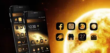 Sun Galaxy Theme \ Samsung, Huawei, LG, Moto, HTC