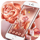 Rose Gold Glitter Elegant Theme icon