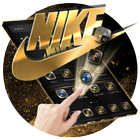 Golden Black Deluxe Nike Zeichen