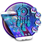 Purple Dream Catcher Thema Zeichen