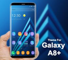 Theme for Samsung Galaxy A8 Plus الملصق