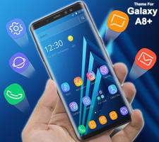 Theme for Samsung Galaxy A8 Plus capture d'écran 1