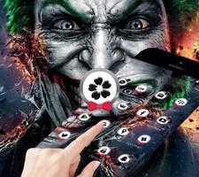 Poster Scary Joker Clown Theme
