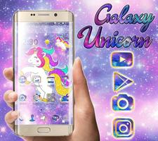 Galaxy Unicorn Shiny Glitter Theme screenshot 3