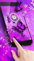 Purple Butterfly Sparkle Themes স্ক্রিনশট 3