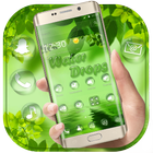 Green Droplet Theme icône