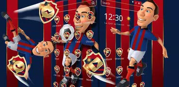 Football Gold Dream Theme Wallpaper
