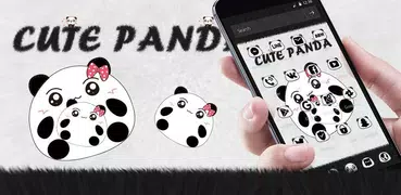 Cute Cartoon Panda Theme