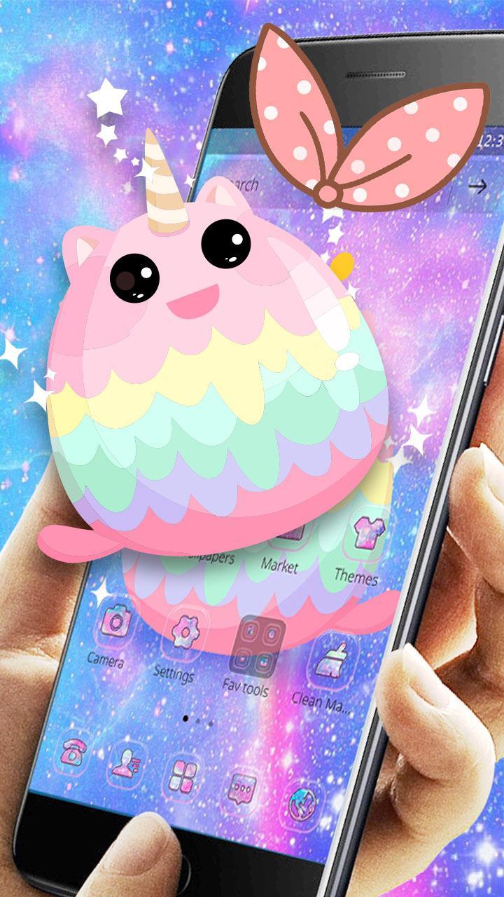 Background Galaxy Pastel Glitter Rainbow Unicorn