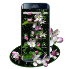 Icona Water Splash, Waterdrop Theme &Flower Wallpaper