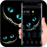 Night Cheshire Grin Kitty Devil Theme أيقونة