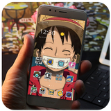 Luffy Wallpaper One Piece Wallpaper  Theme ikona