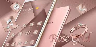 Pink Rose Gold Theme