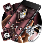 Tema Carmine Velvet Glitter Diamond ikon