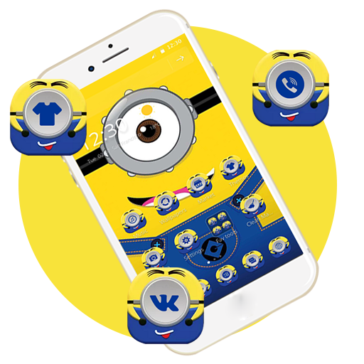 Cartoon Minions Wallpaperer  Theme