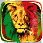 Rasta Reggae Marley Lion icône