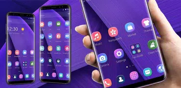 Purple Business Theme For Galaxy