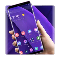 Purple Business Theme For Galaxy APK download