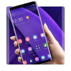 Purple Business Theme For Galaxy APK Herunterladen