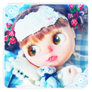 Cute Doll Lace Girl Theme APK