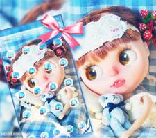 Cute Doll Lace Girl Theme capture d'écran 2