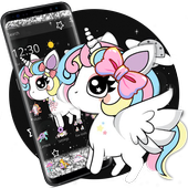 Unicorn Transparent Background Rainbow Unicorn Galaxy Wallpaper