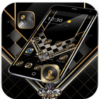 Gold Black Luxurious Theme icône