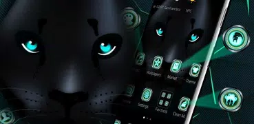 Black Tech Leopard Theme