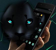 Black Tech Leopard Theme পোস্টার