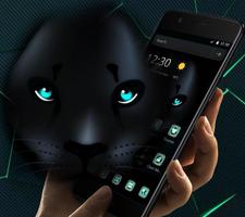 Black Tech Leopard Theme постер