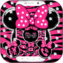 Pink Minnie Diamond Fashion Theme APK