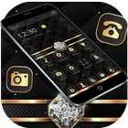 Golden Black Luxury Business Theme icône