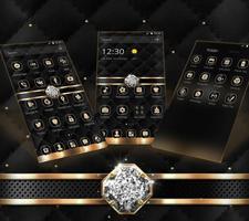 Golden Black Luxury Business Theme capture d'écran 1