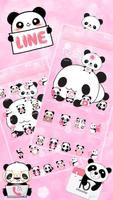 Cute Panda Love Theme Panda Icon Pack ภาพหน้าจอ 2