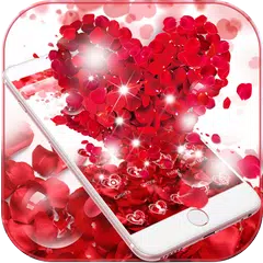 Red Rose Love Theme Wallpaper APK download