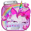 Thème de Girly Pink Unicorn Kitty