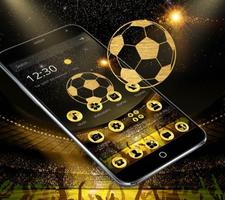 Golden Luxury Football Theme تصوير الشاشة 2