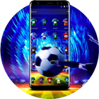 Blazing Neon Football Shooter أيقونة