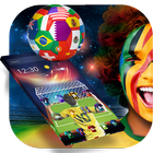 Brazil Football Launcher Theme icône