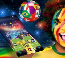 Brazil Football Launcher Theme Plakat
