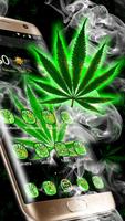 Free Weed Rasta Smoke Theme تصوير الشاشة 1