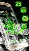 Free Weed Rasta Smoke Theme تصوير الشاشة 2