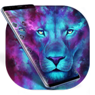 Dark Cyan Legend Lion Theme ícone
