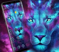 Dark Cyan Legend Lion Theme স্ক্রিনশট 3