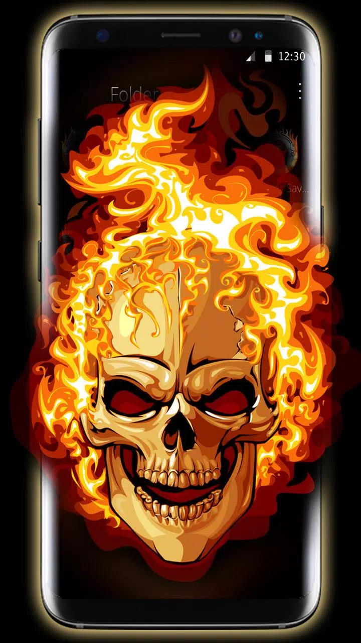 Bạn yêu thích phong cách độc đáo và rùng rợn? Tải xuống APK Horror Skull Fire Skull 2D Theme cho Android để có trải nghiệm tuyệt vời với hình ảnh kinh dị, vô cùng bắt mắt.