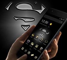 Black Hero Mark Business Theme постер