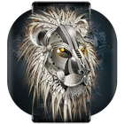 Metallic Mechanical Lion theme 图标