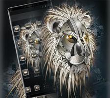 Metallic Mechanical Lion theme 截图 1